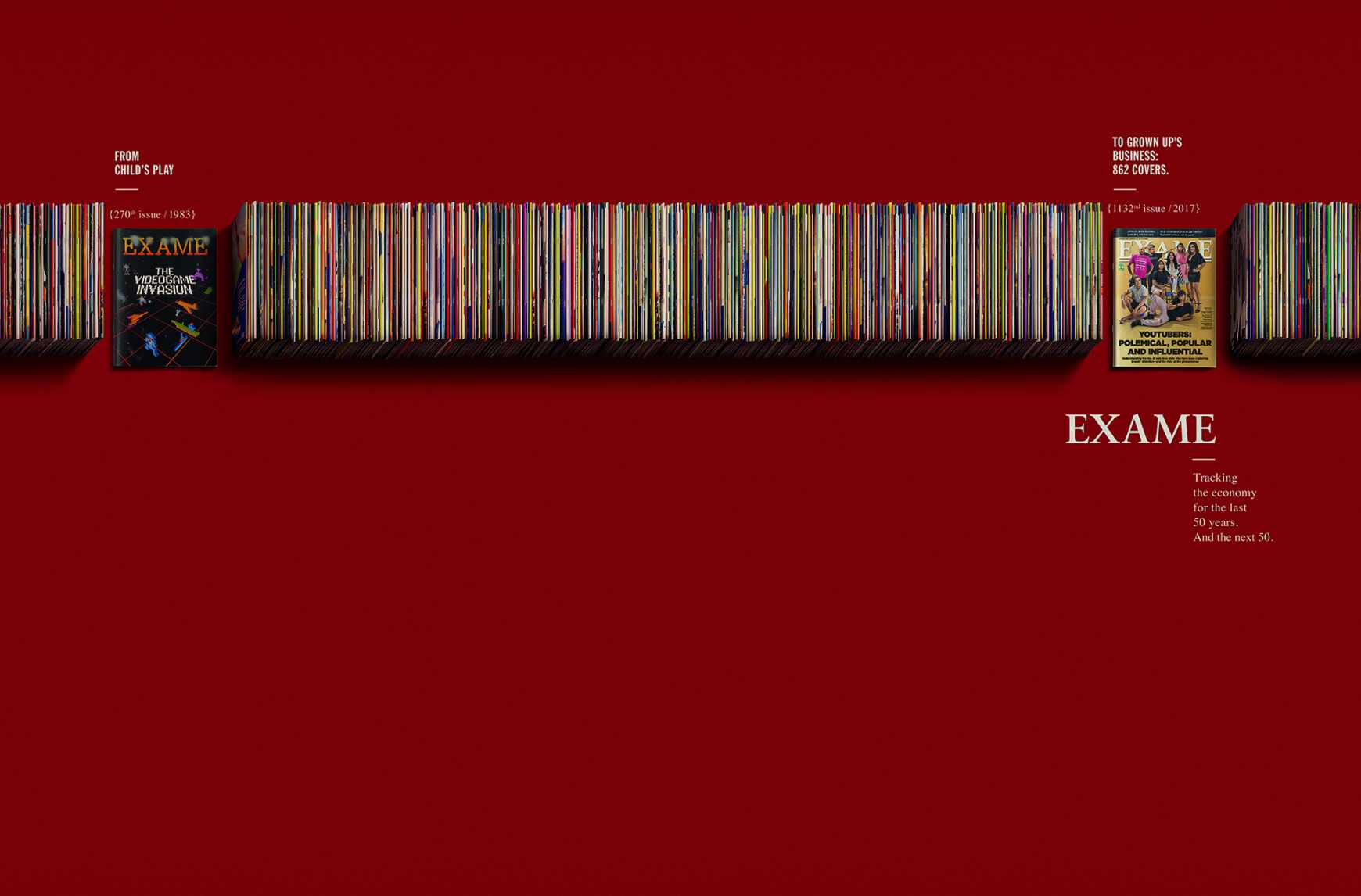 EXAME Print Ad - Tracking the Economy