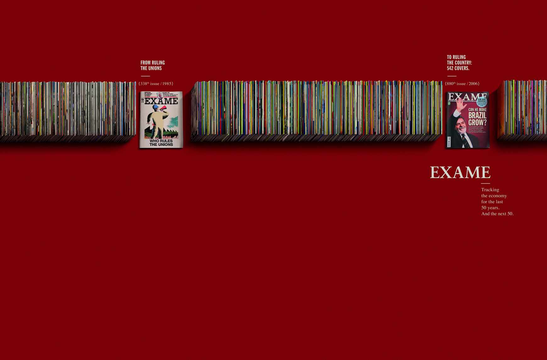 EXAME Print Ad - Tracking the Economy, 5