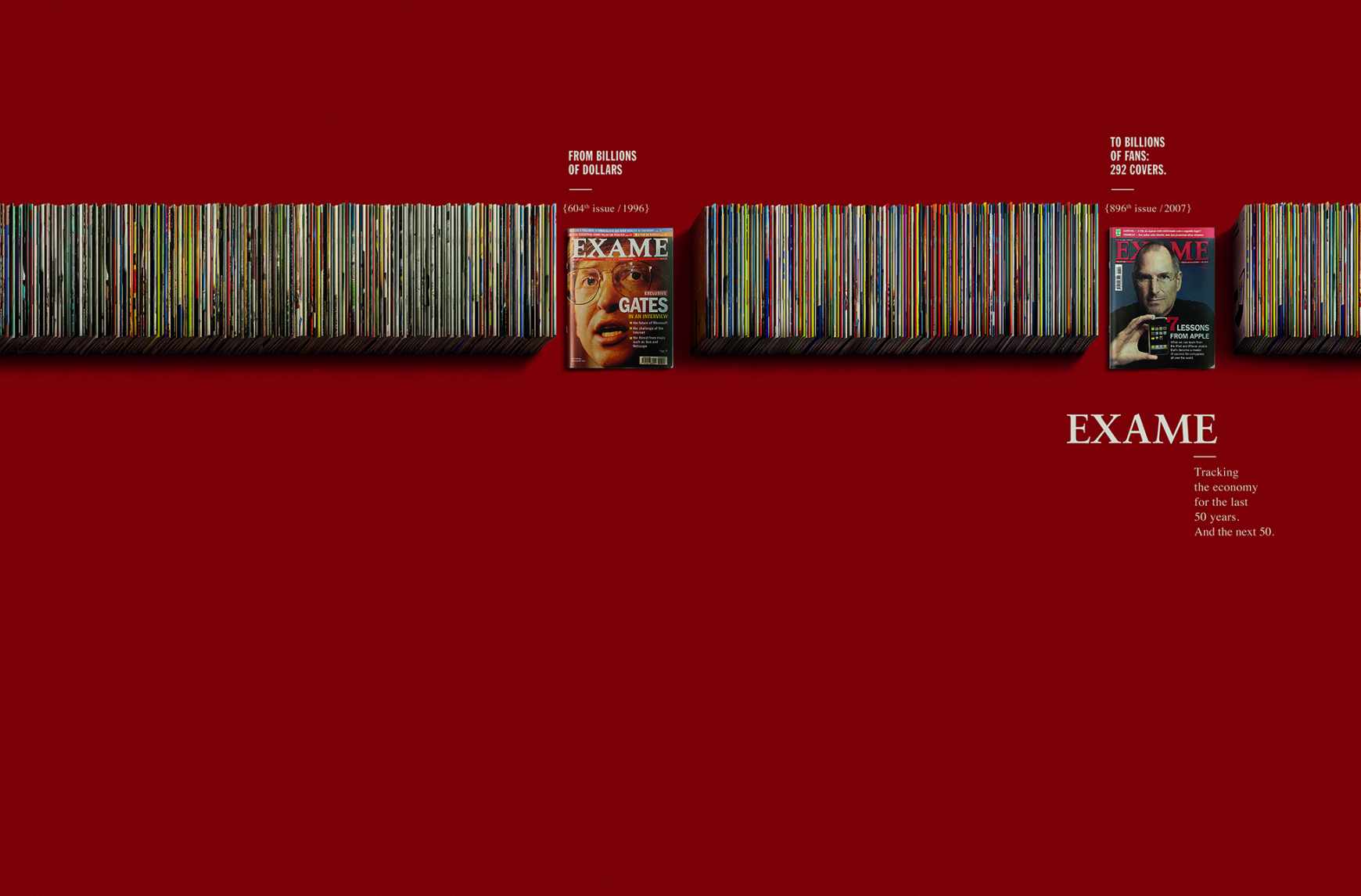 EXAME Print Ad - Tracking the Economy, 7