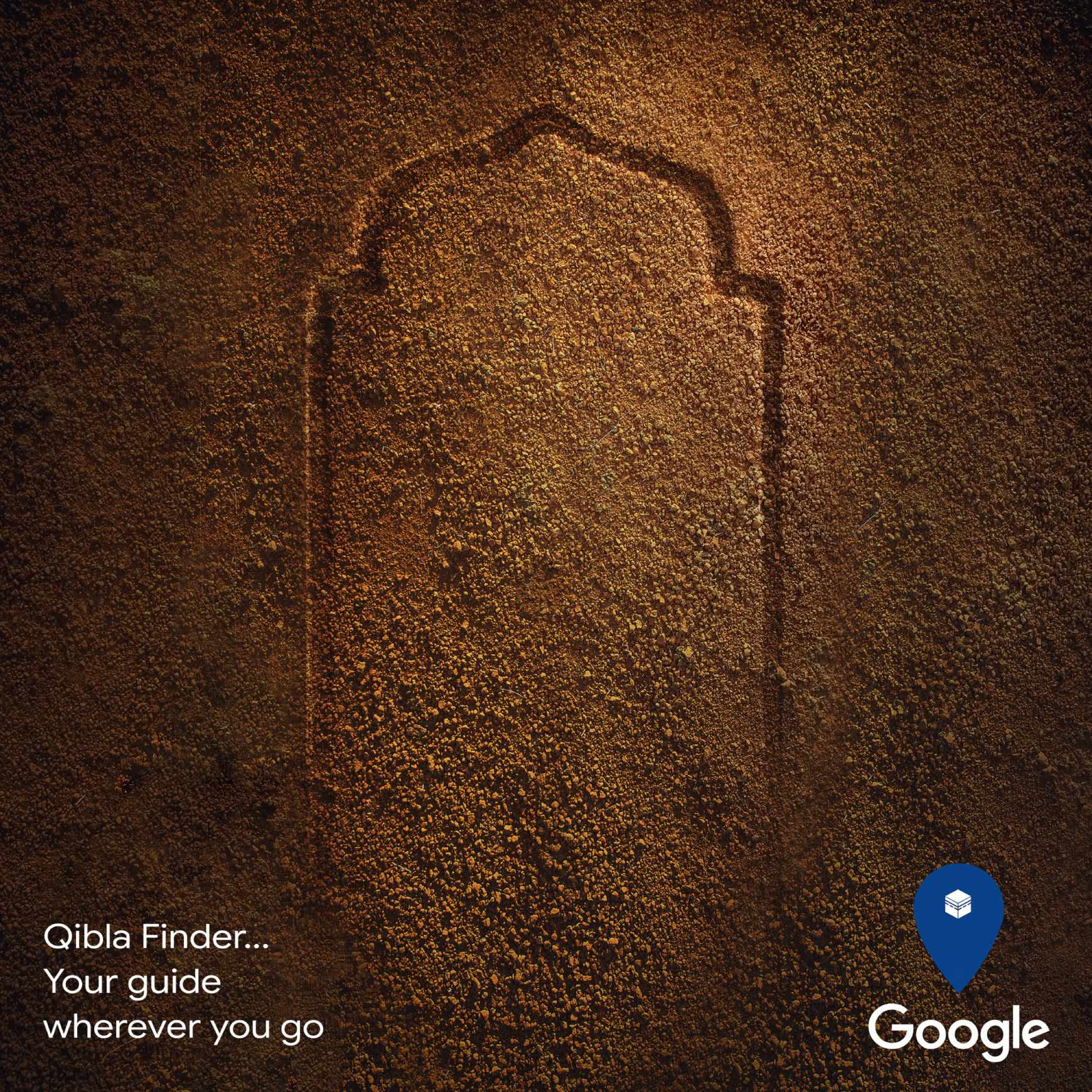 Google Print Ad - Qibla Finder