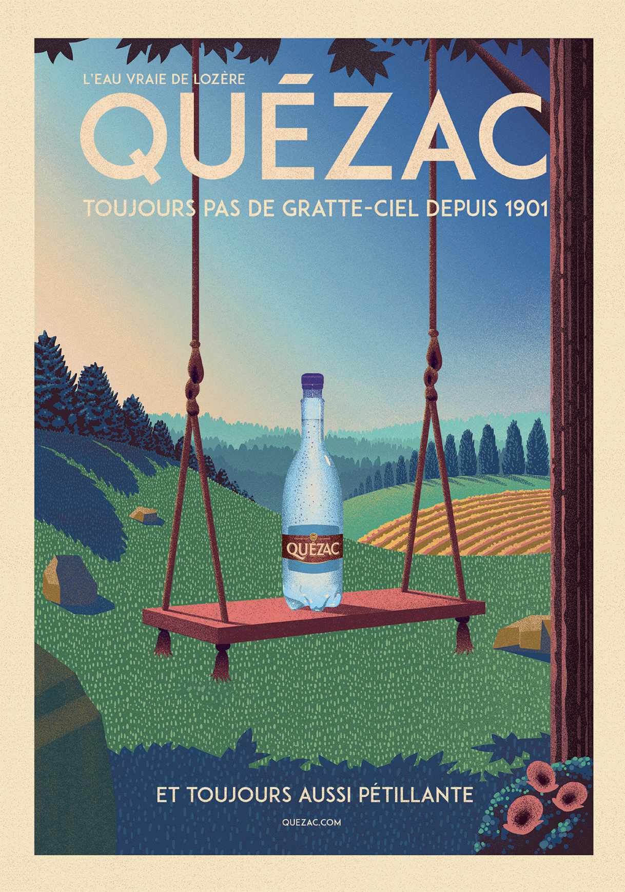 Quézac Print Ad - The Swing 