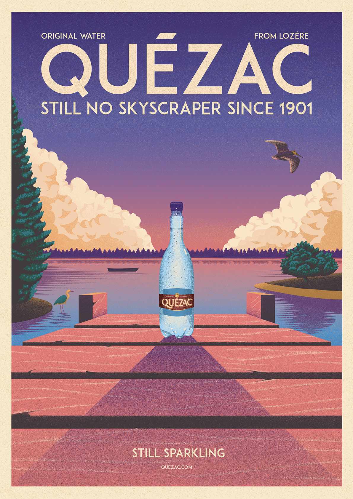 Quézac Print Ad - The Pontoon