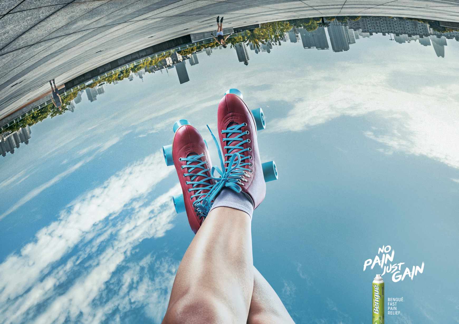 Balsamo Bengué Print Ad - Bengué Relax - Roller 