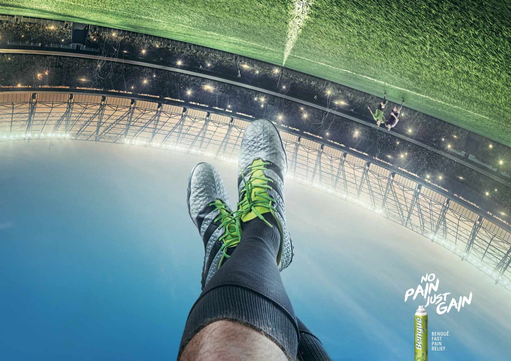 Balsamo Bengué Print Ad - Bengué Relax - Soccer