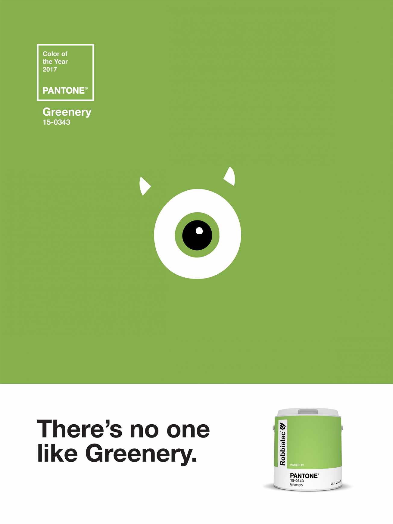 Robbialac Print Ad - Greenery Icons, Mike 