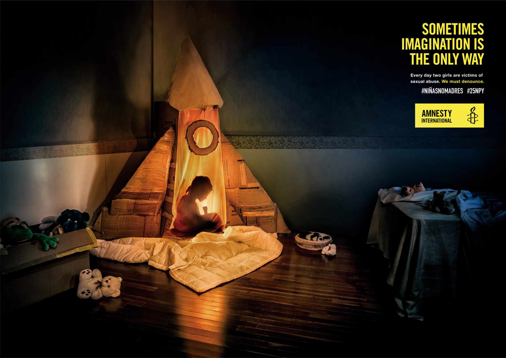Amnesty International Print Ad - Rocket 