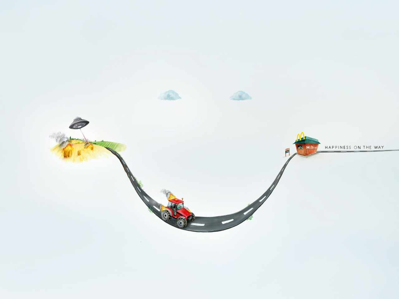 McDonald's Print Ad - McDrive, 1 