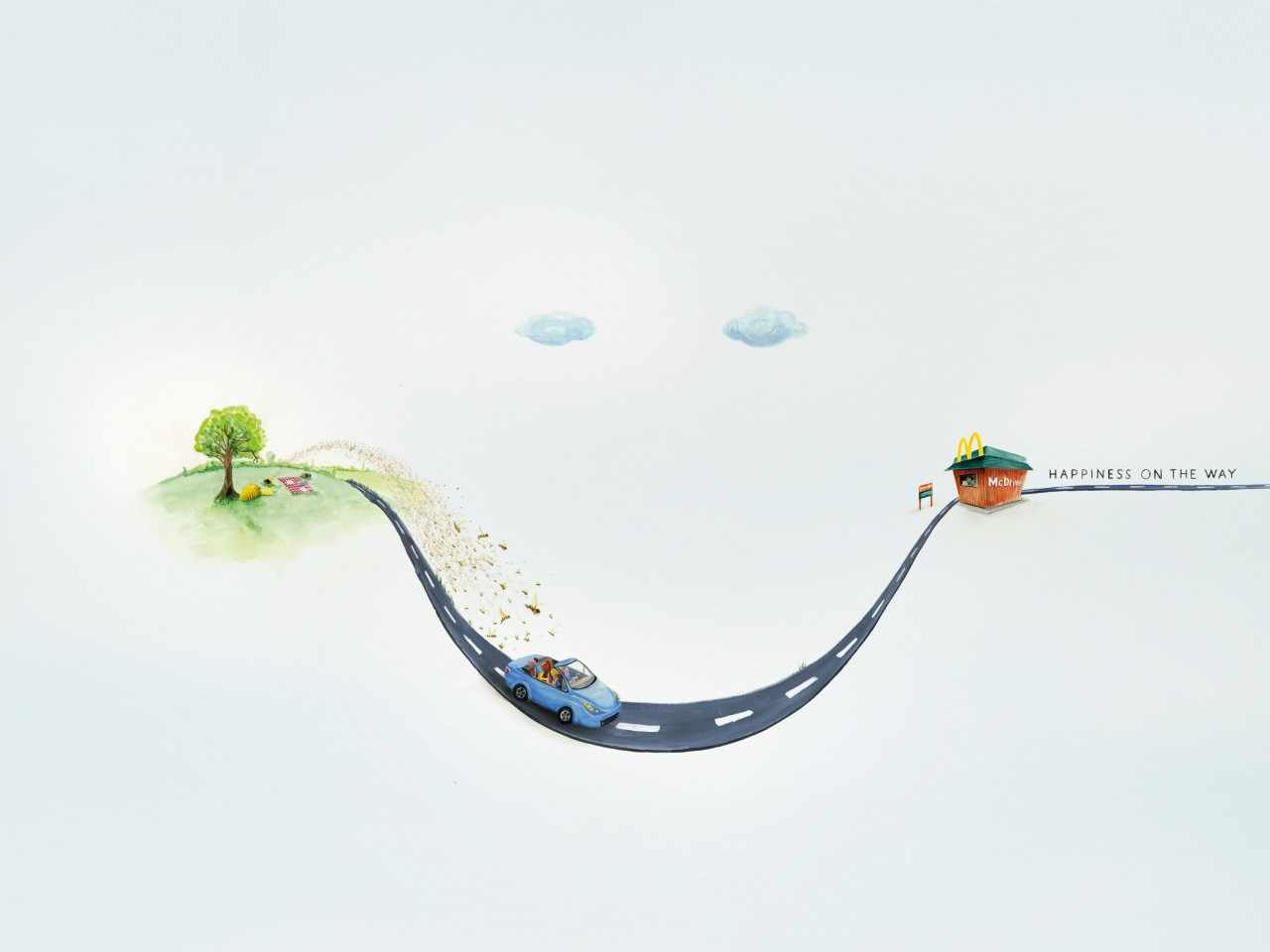 McDonald's Print Ad - McDrive, 2