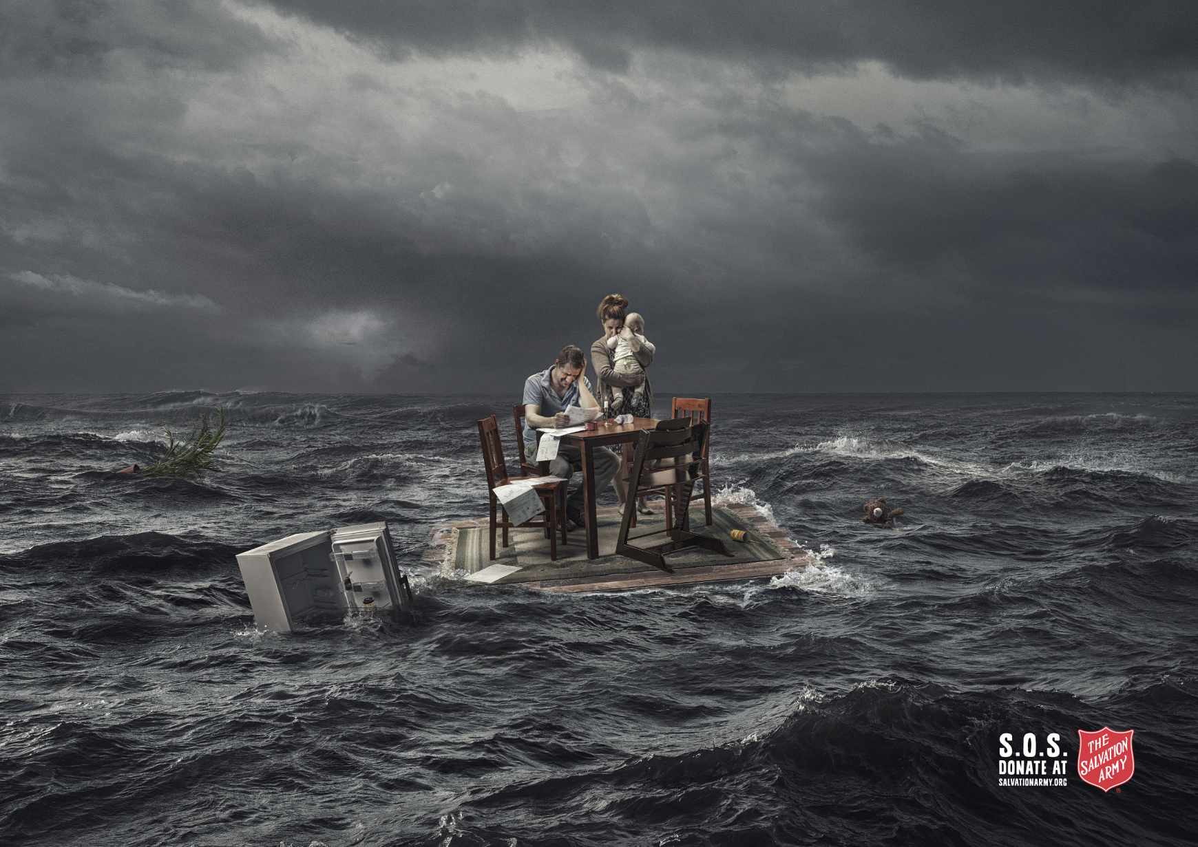Salvation Army Print Ad - S.O.S. - Family 