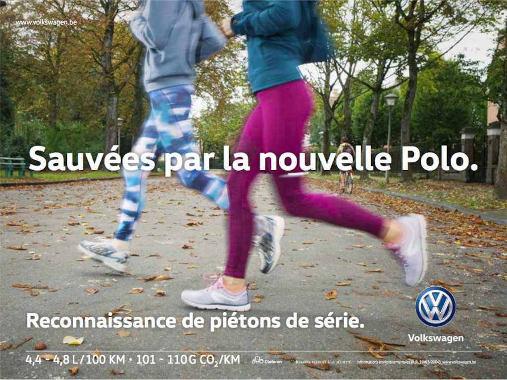Volkswagen Outdoor Ad - The Safety Shoot 