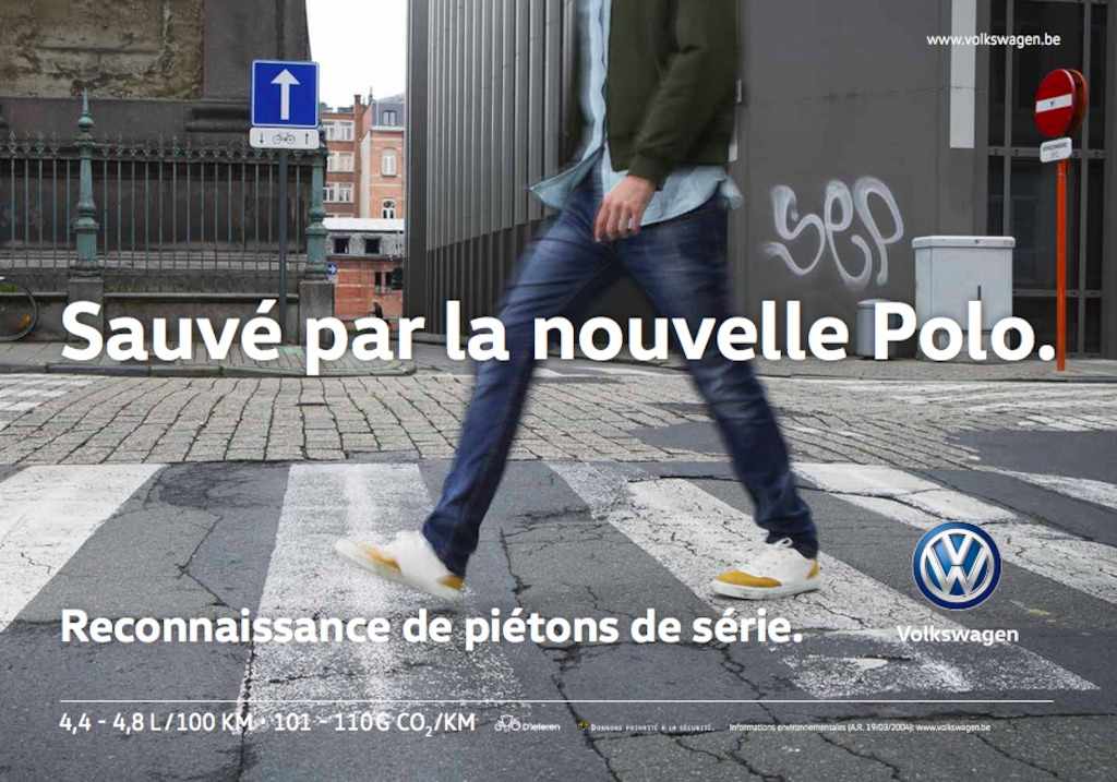 Volkswagen Outdoor Ad - The Safety Shoot 