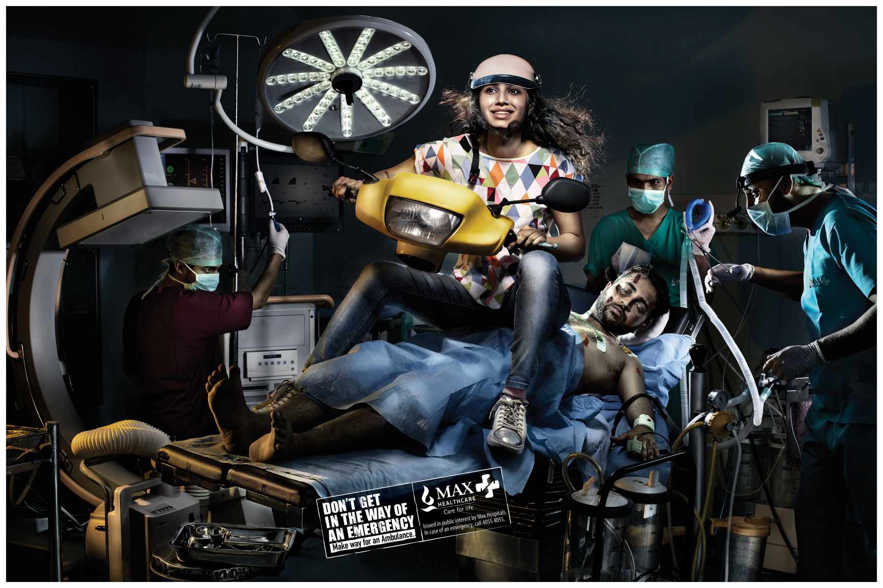 Max Healthcare Print Ad - Scooty 