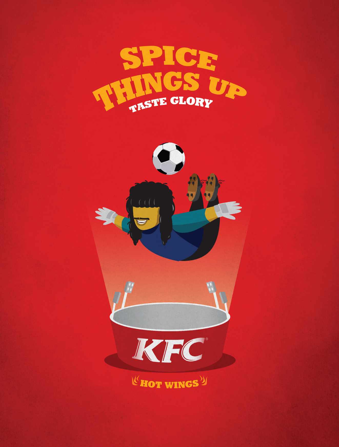 KFC Print Ad - Spice Things Up: Scorpion