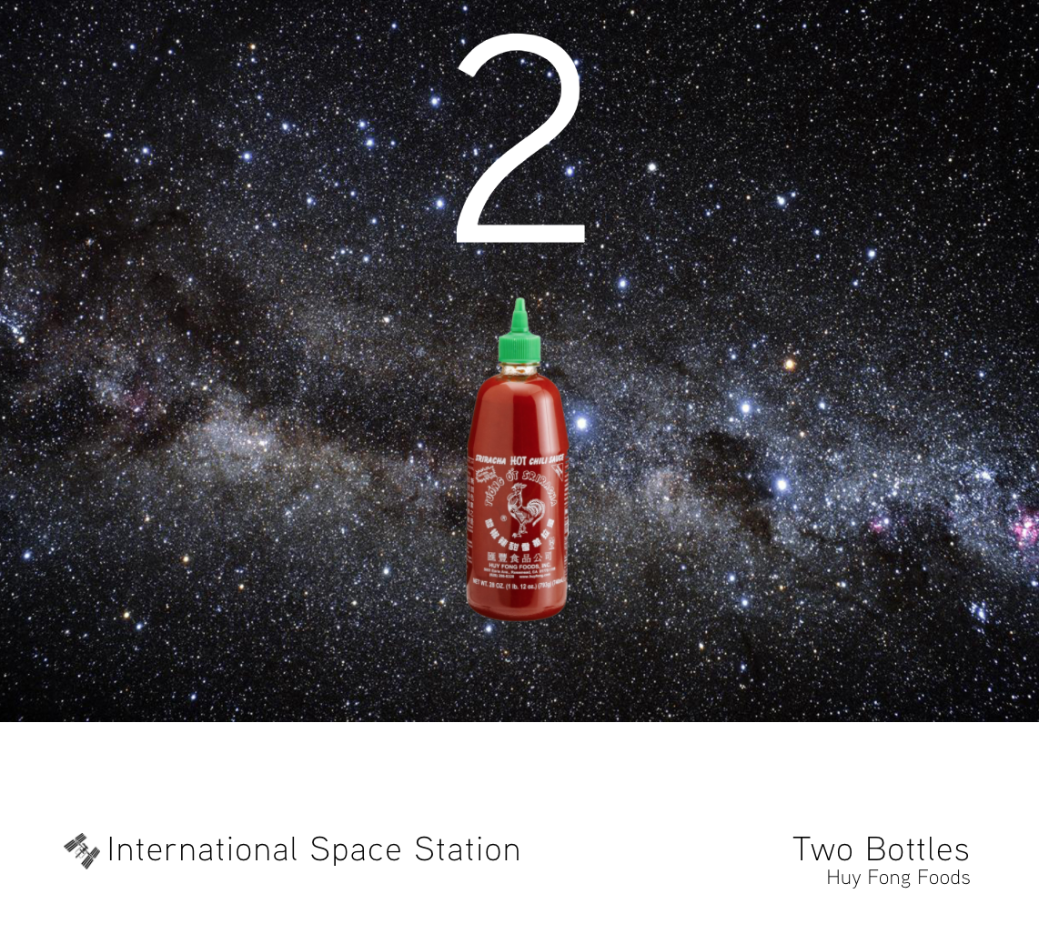 Huy Fong Foods Digital Ad - Sriracha In Space 