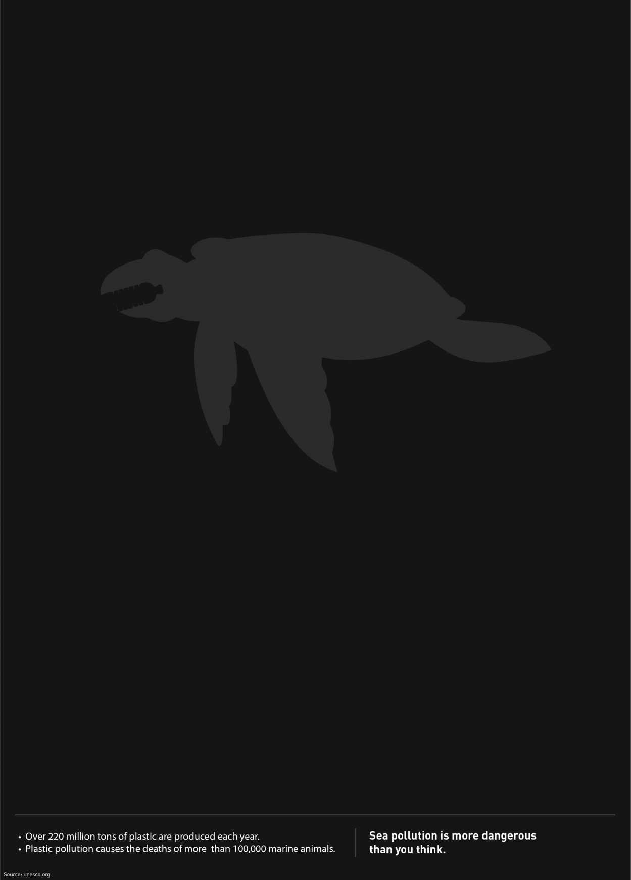 Sea Pollution Marine Animals - Sea Turtle