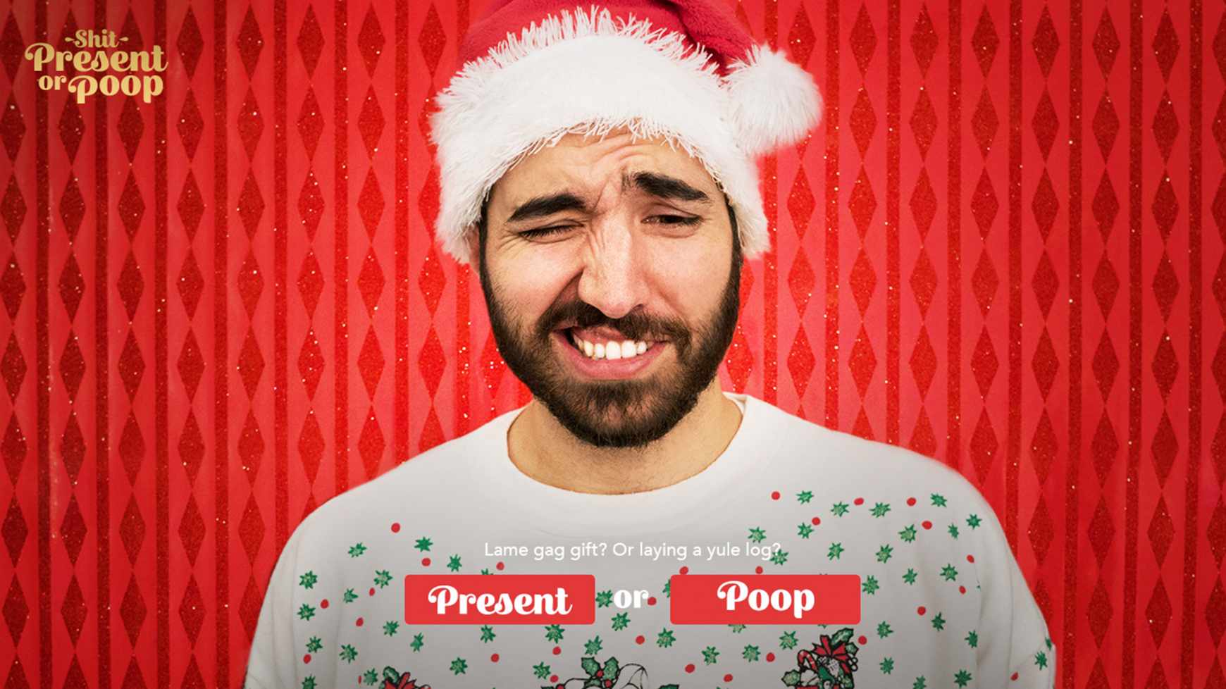 Advertisement by Friends With Brands, United States Happy Box Store Digital Ad - Shit Present or Poop
