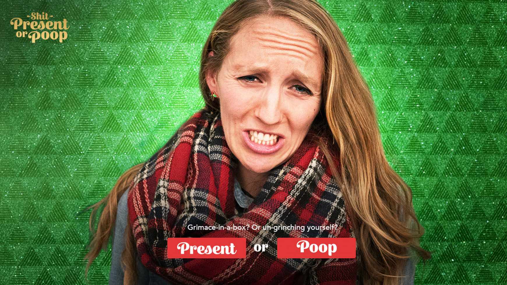 Advertisement by Friends With Brands, United States Happy Box Store Digital Ad - Shit Present or Poop