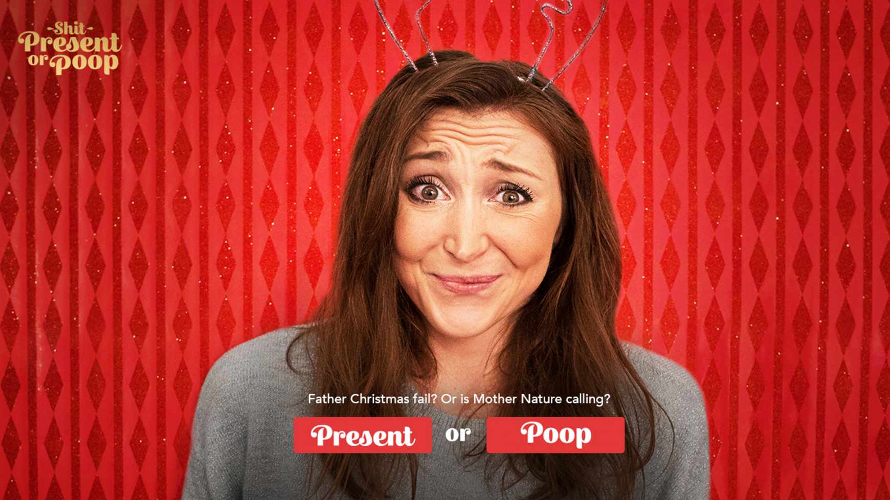 Advertisement by Friends With Brands, United States Happy Box Store Digital Ad - Shit Present or Poop