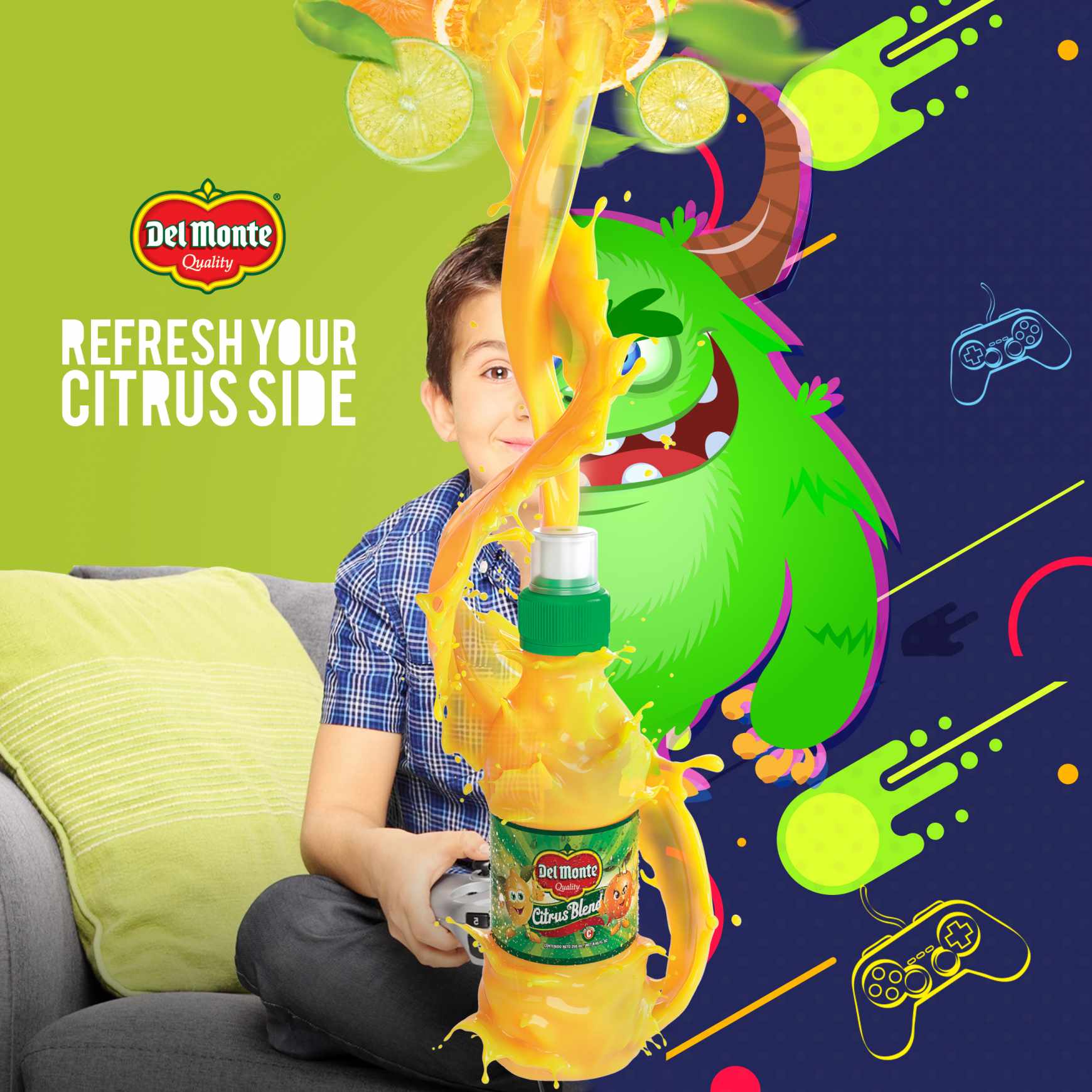 Del Monte Print Ad - Citrus Side, 2