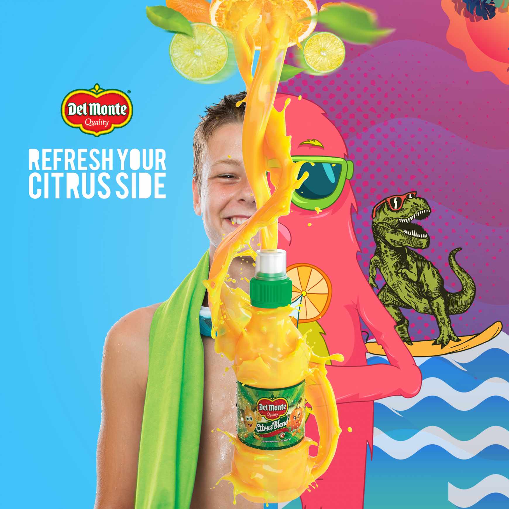 Del Monte Print Ad - Citrus Side, 1