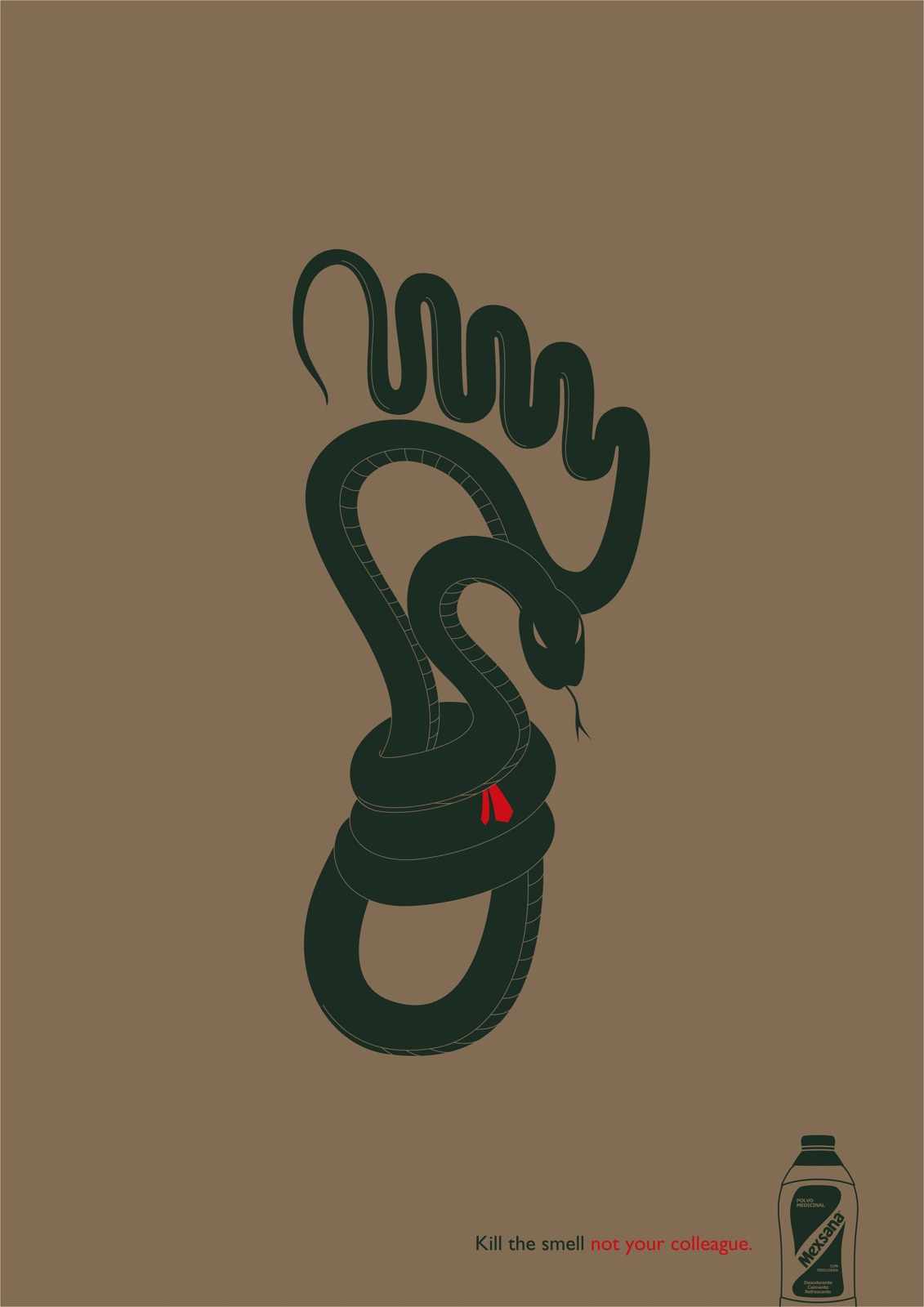 Mexsana Print Ad - Snake 