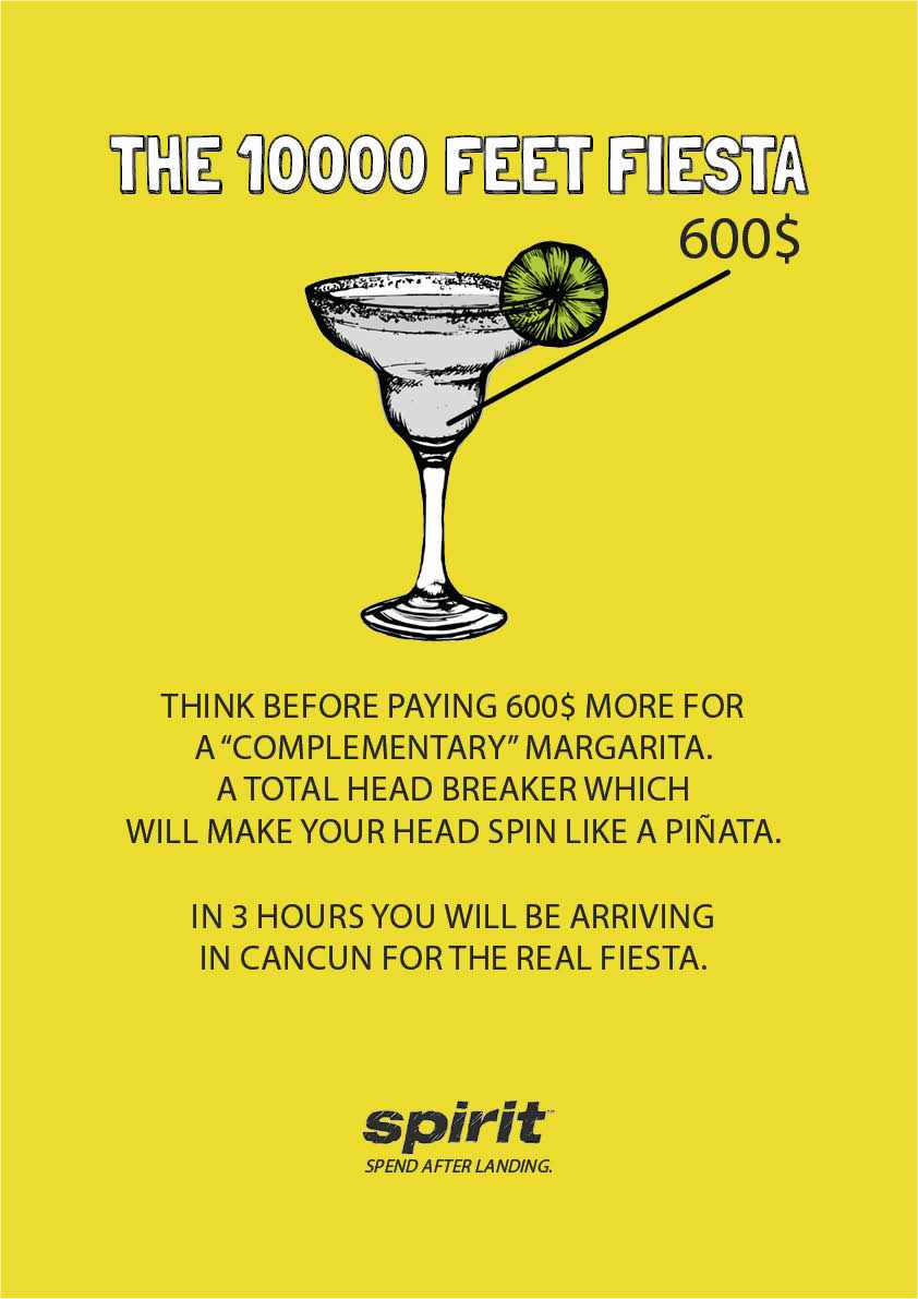 Spirit Print Ad - The 10000 Feet Fiesta