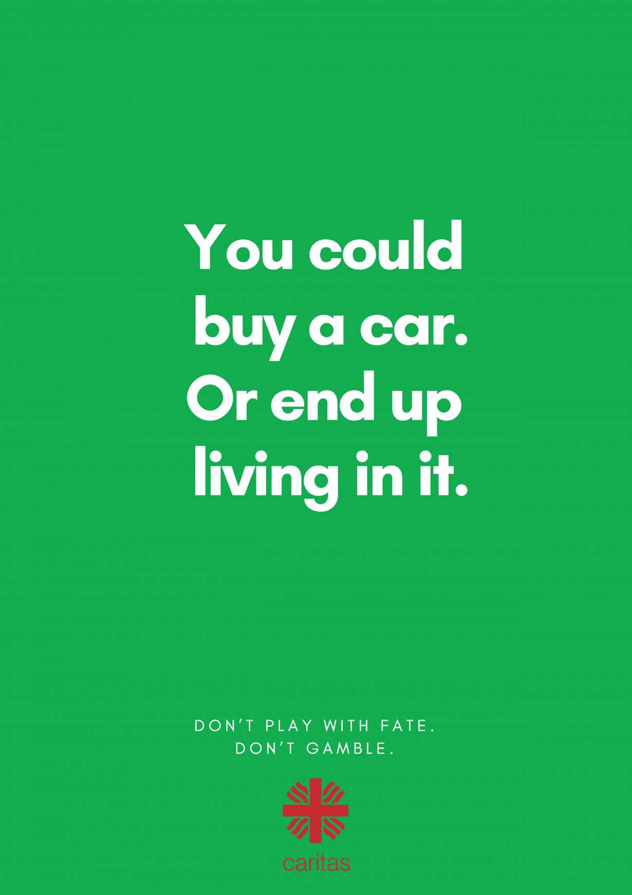 Caritas Italiana Print Ad - Car