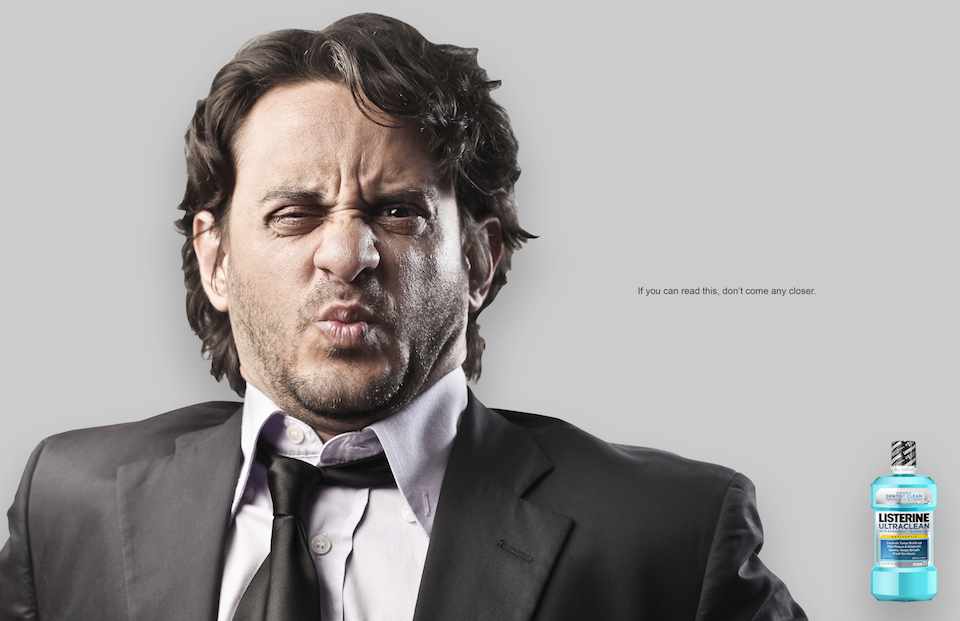 Listerine Print Ad - Bad Breath Blah!, 2