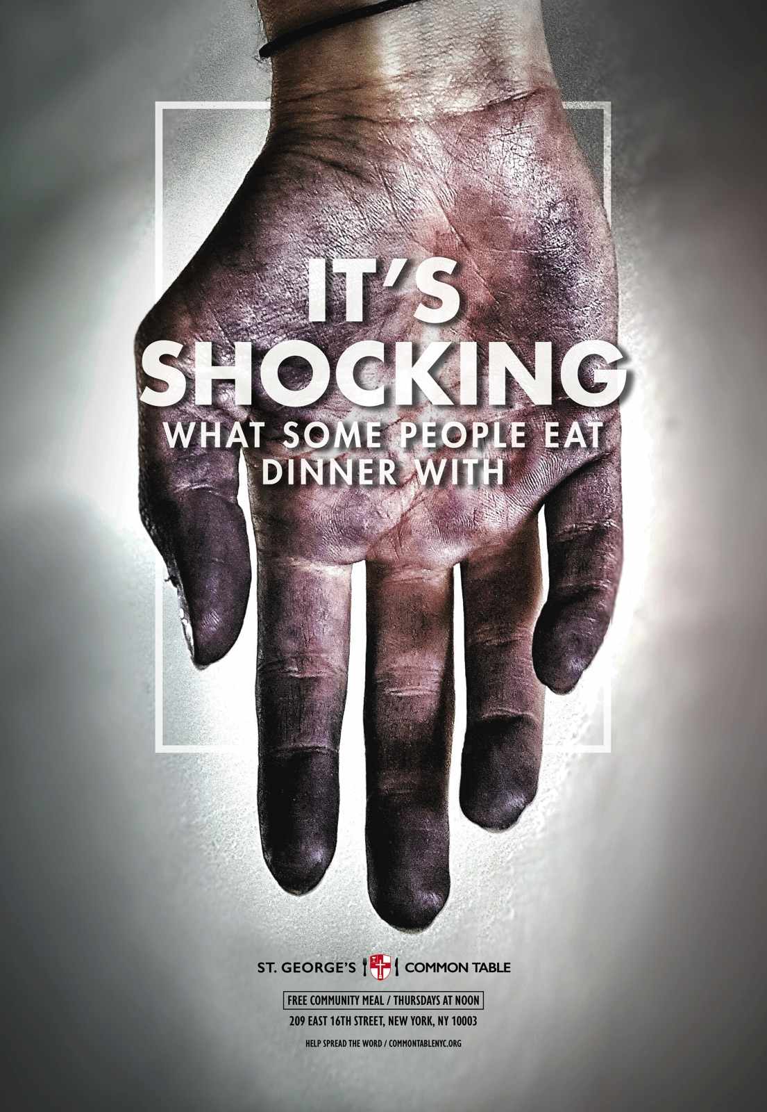 St. George’s Common Table Print Ad - It’s Shocking, 3