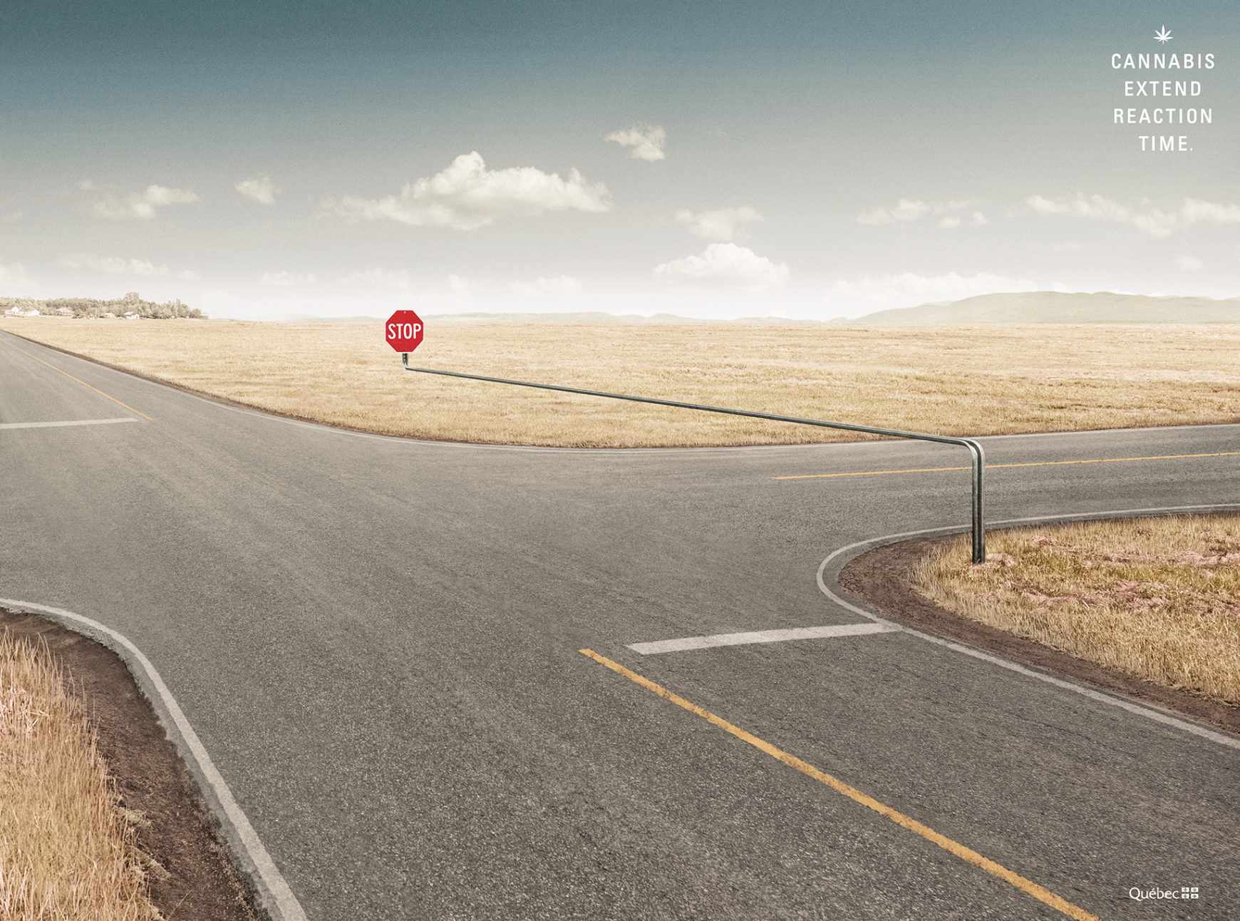 SAAQ Print Ad - Stop 