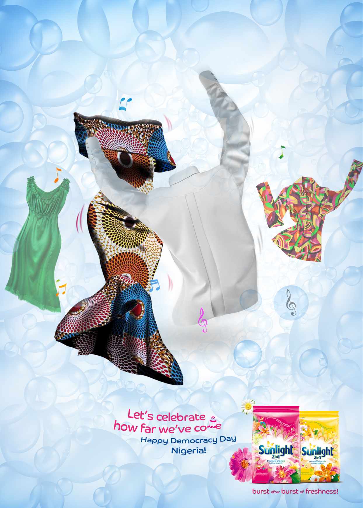 Sunlight Print Ad - Democracy Day