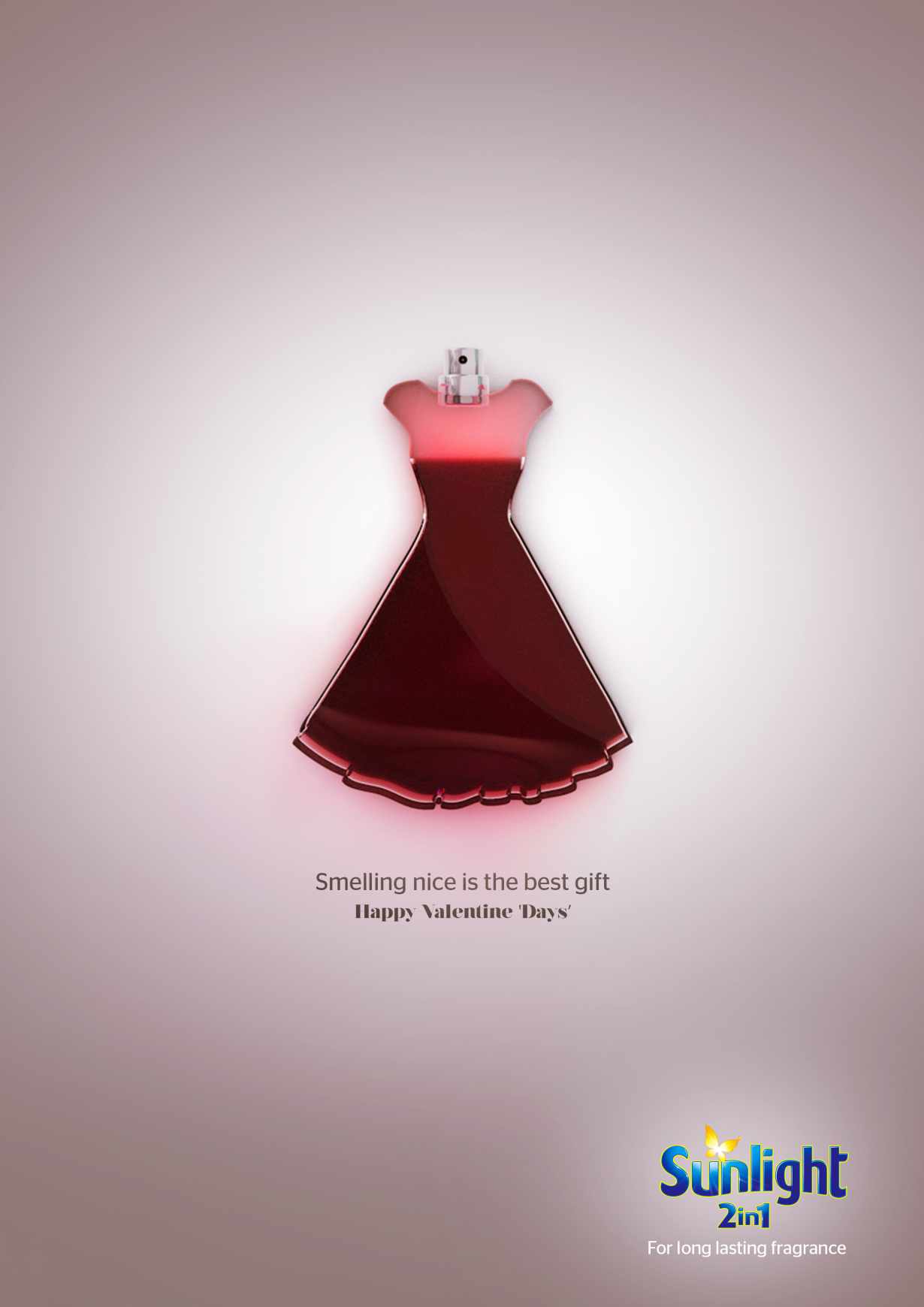 Sunlight Print Ad - Happy Valentine Day