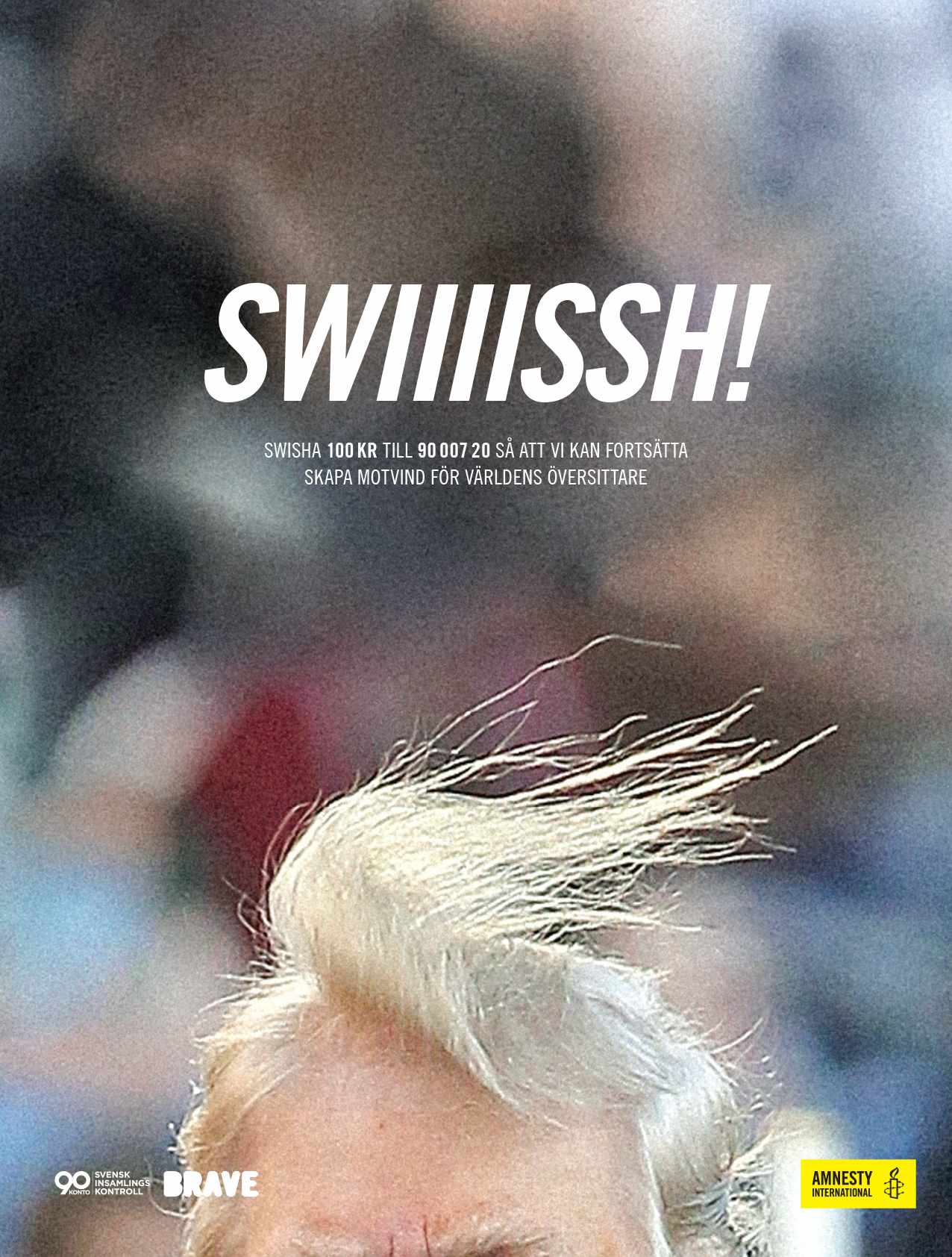 Amnesty International Outdoor Ad - SWIIIISSH - Trump