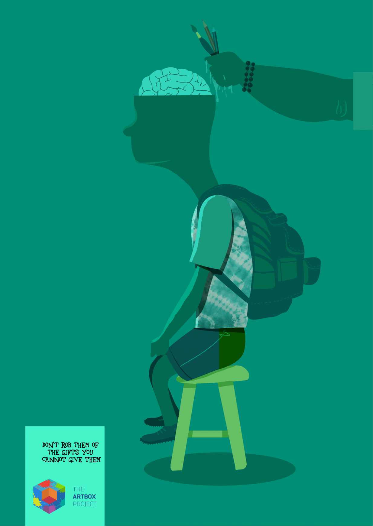 Artbox Project Print Ad - Stolen Gifts - Talent