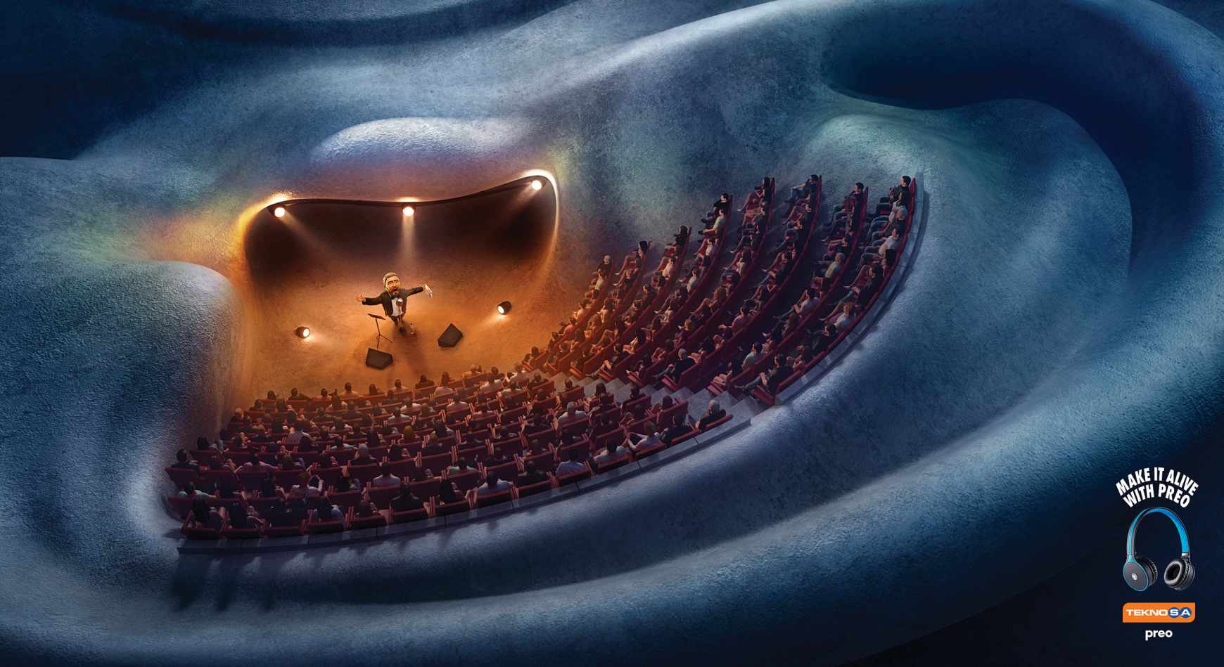 Teknosa Print Ad - Make It Alive With Preo - Classic