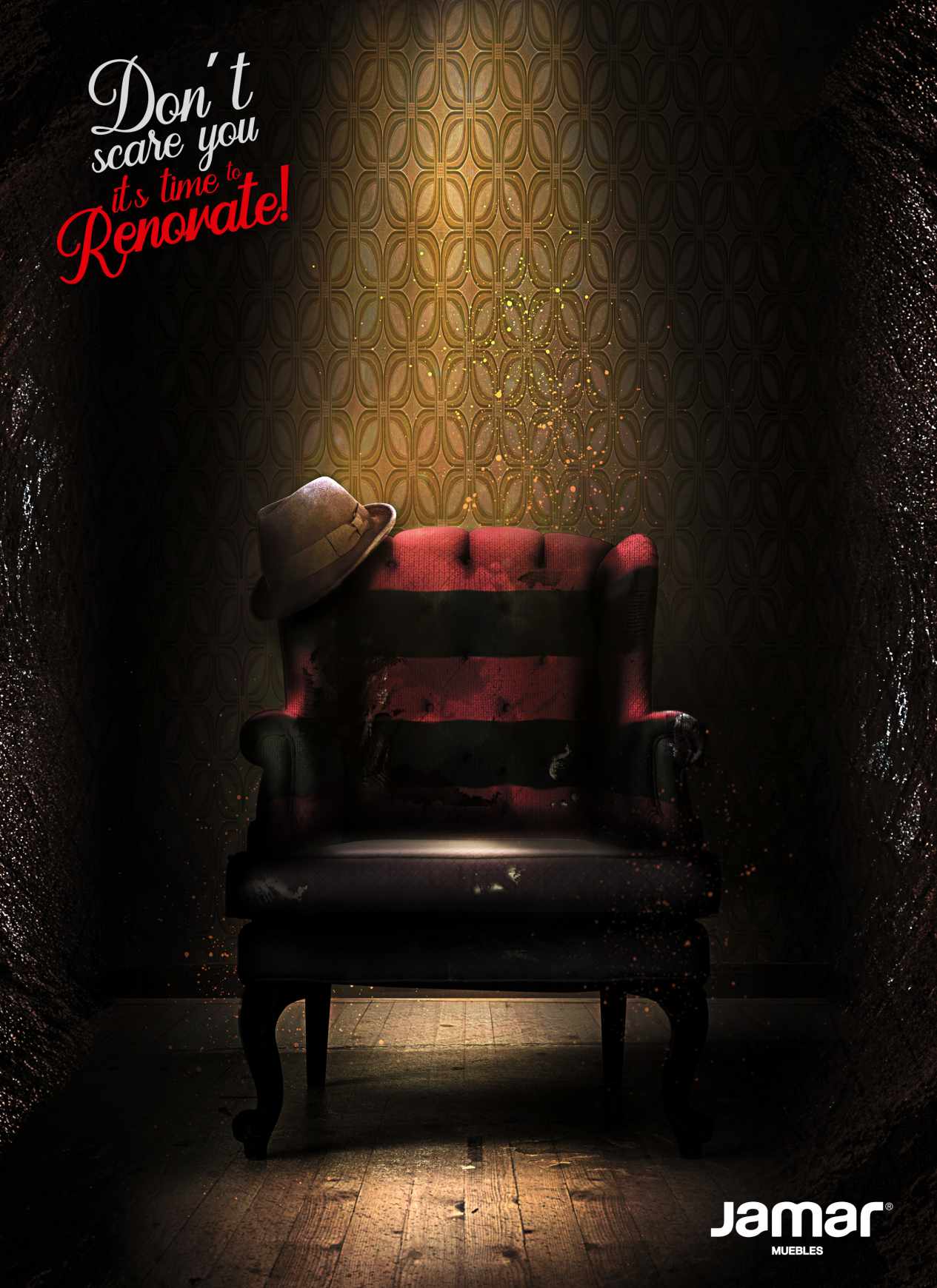 Muebles Jamar Print Ad - Scare, 1 