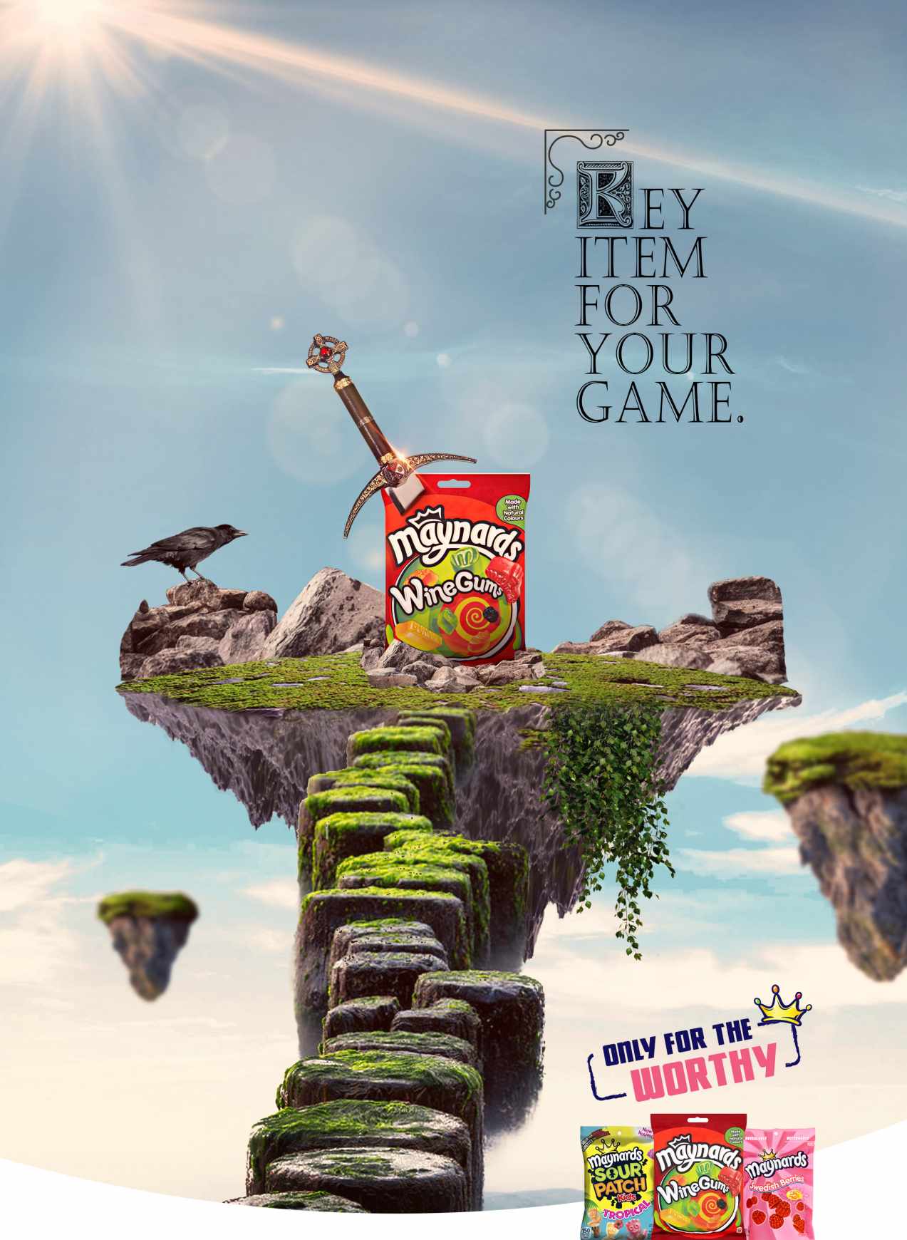 Maynards Print Ad - Excalibur