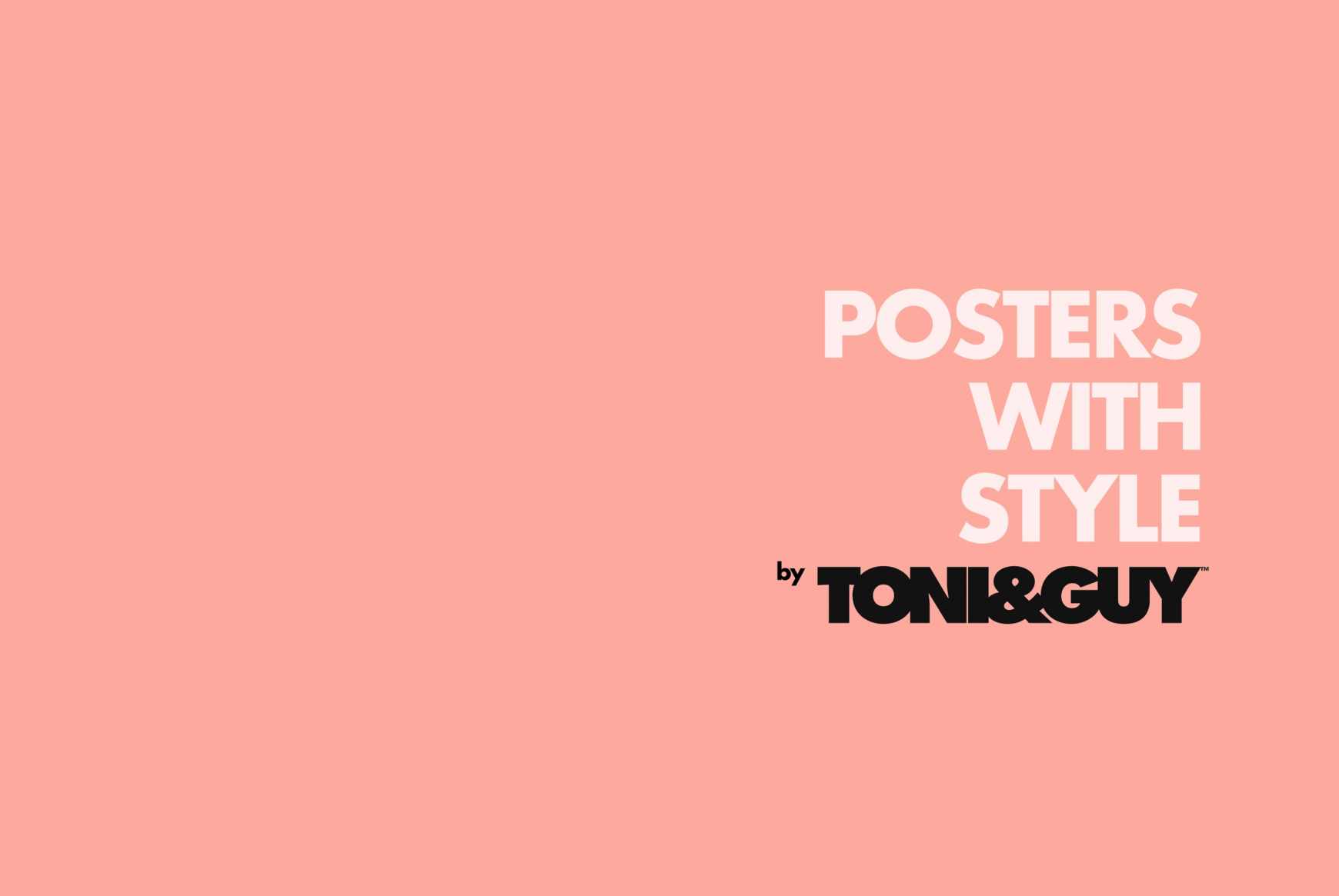 Toni&amp;Guy Outdoor Ad - Posters With Style 