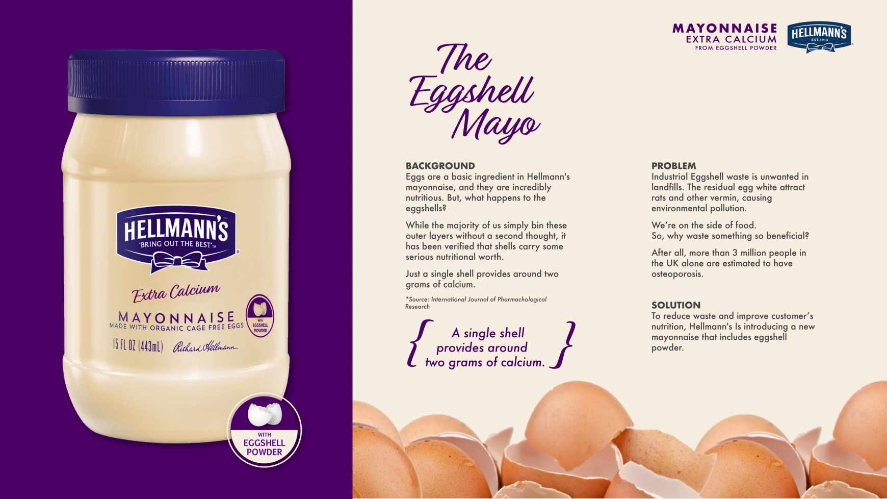 Hellmann's Print Ad -  The Eggshell Mayo