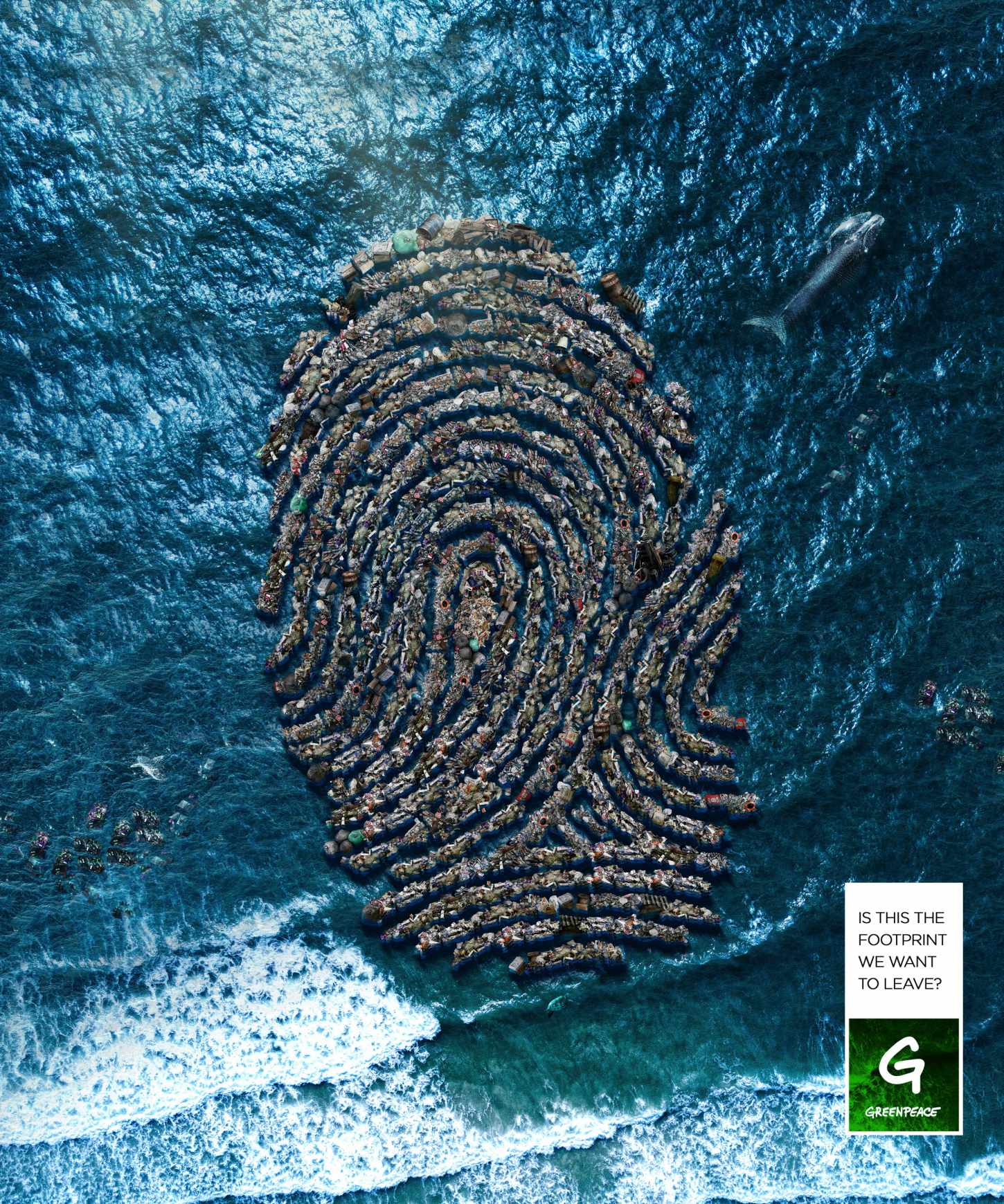 Greenpeace Print Ad - The Pollution Footprint, 3
