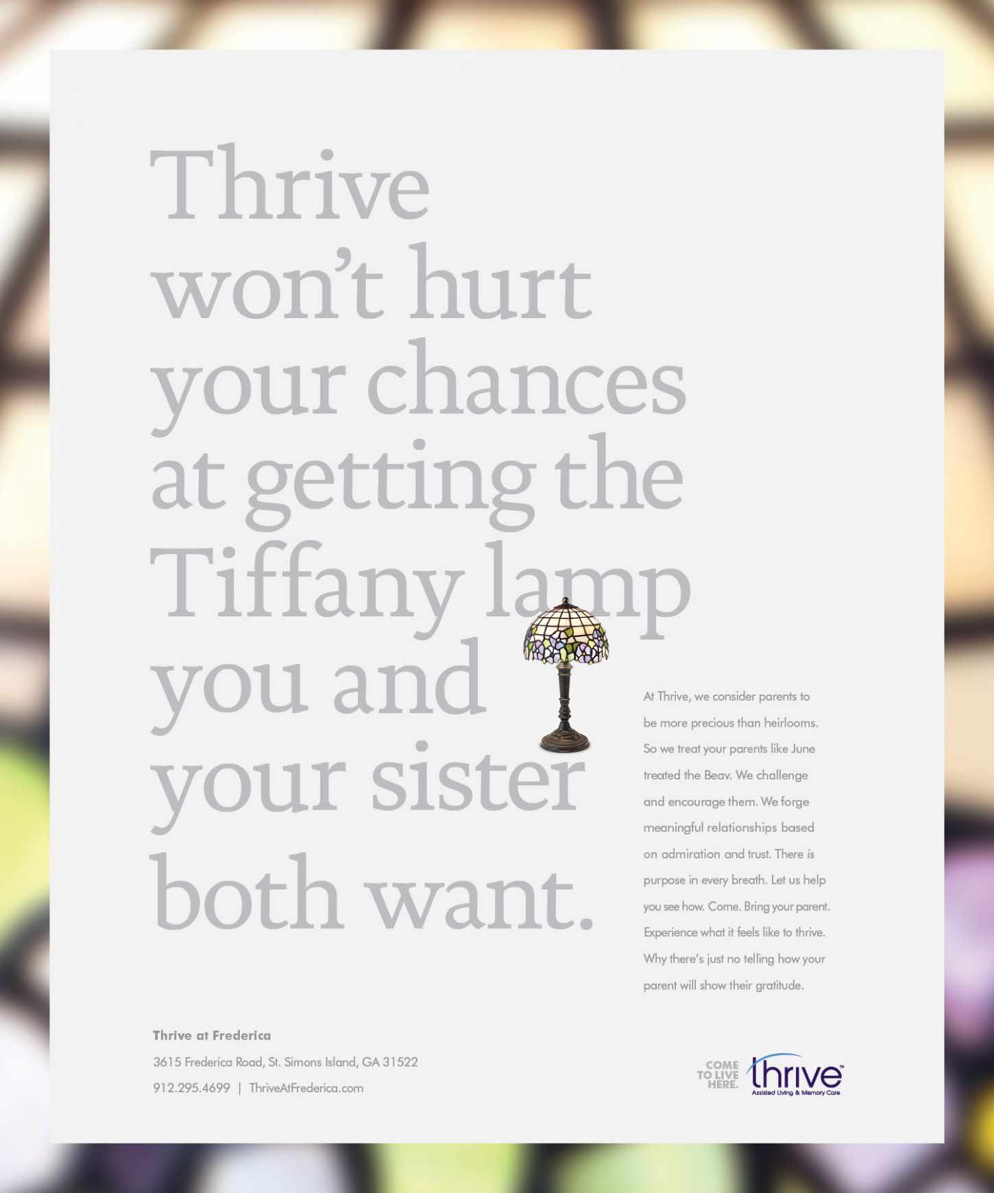 Thrive Print Ad - Playing Favorites, 1 