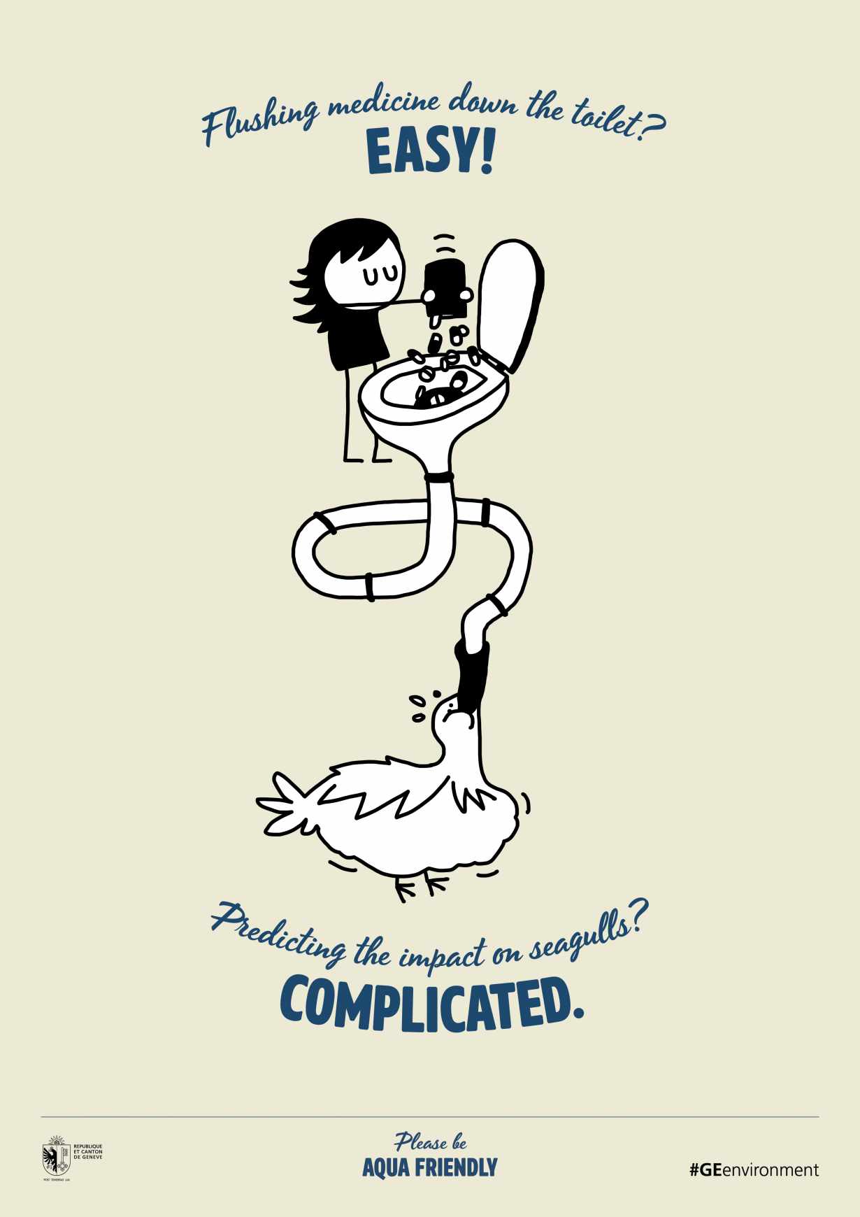 City of Geneva Print Ad - Toilet 