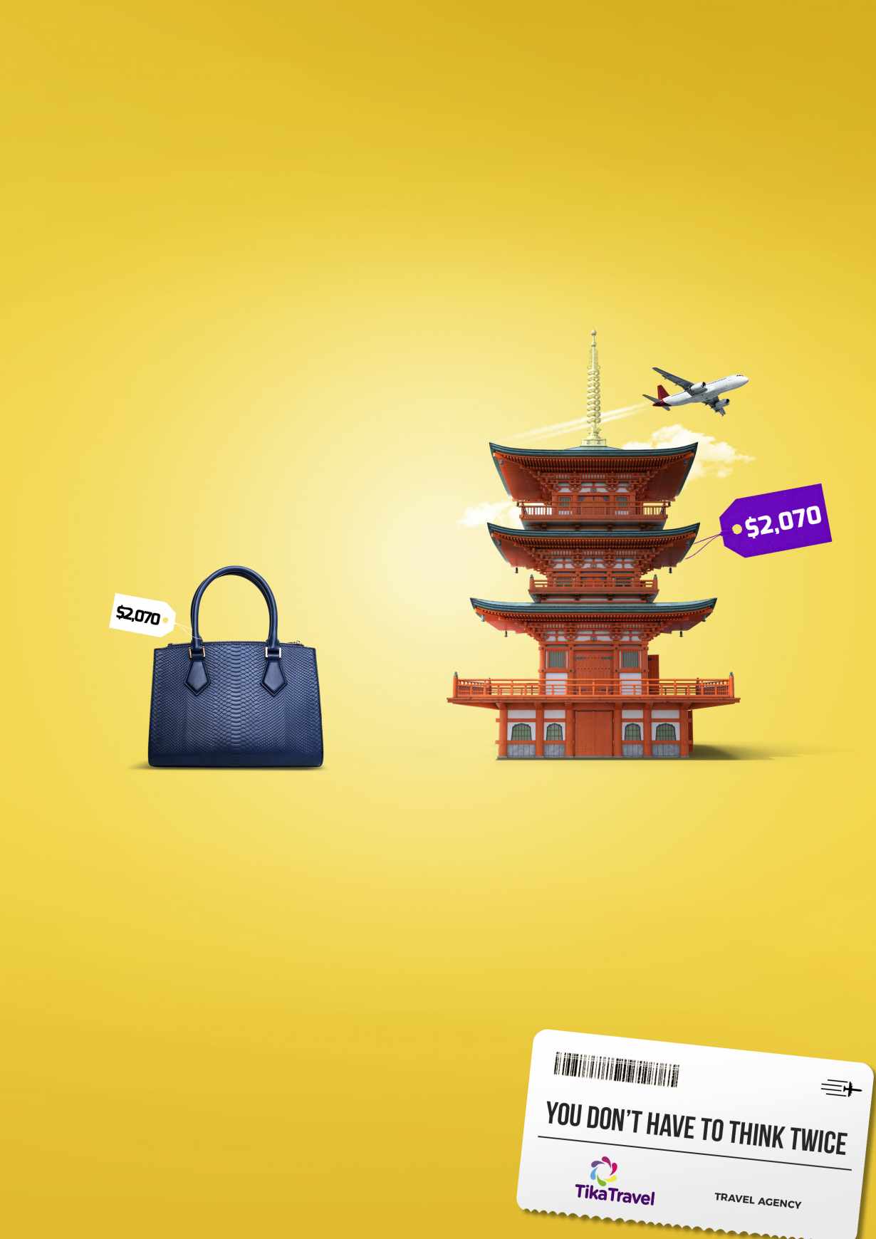 Tika Travel Print Ad - Tokyo