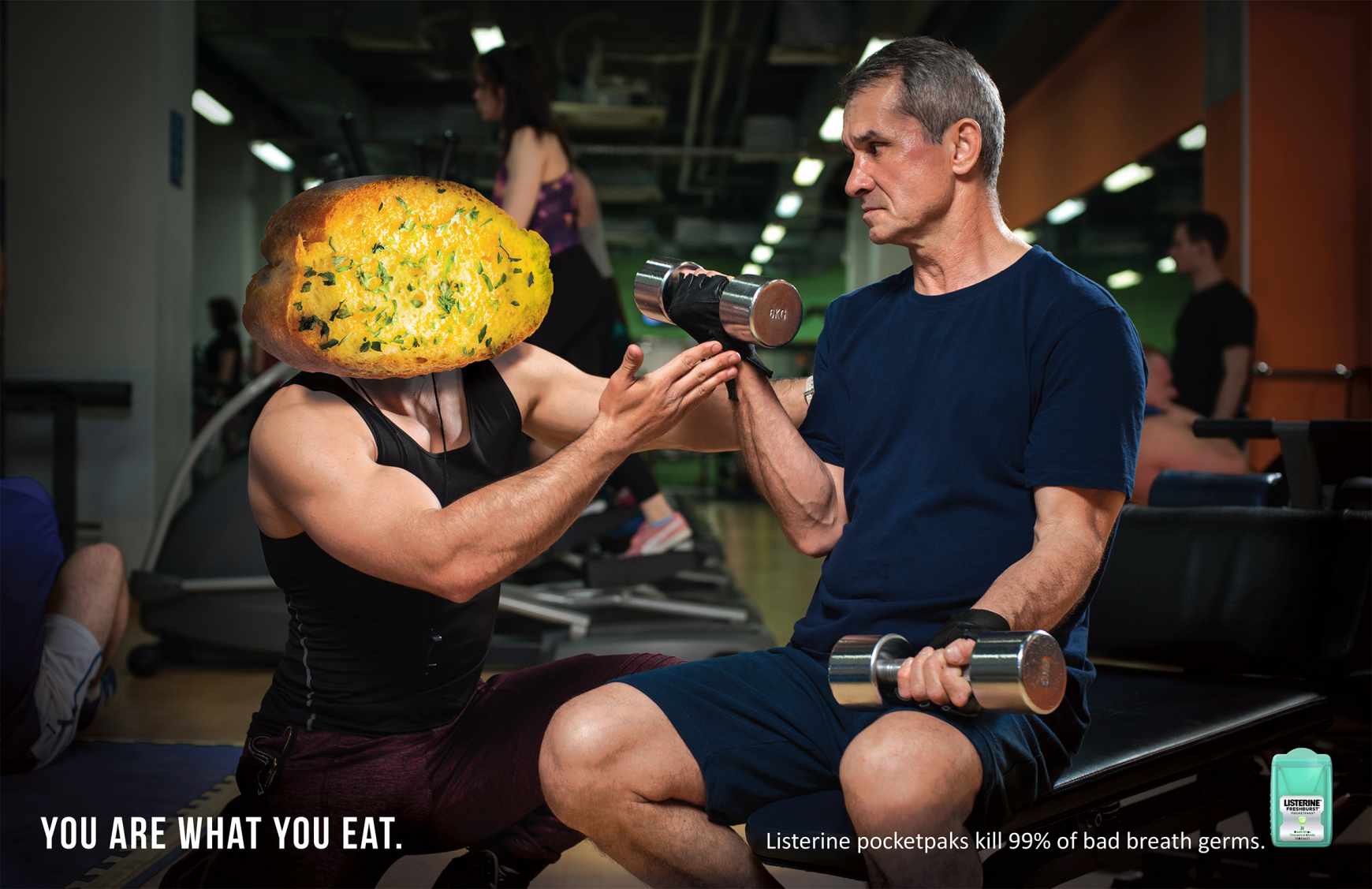 Listerine Print Ad - Trainer 