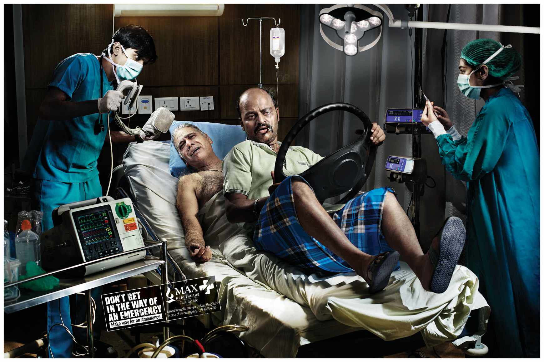 Max Healthcare Print Ad - Truck 