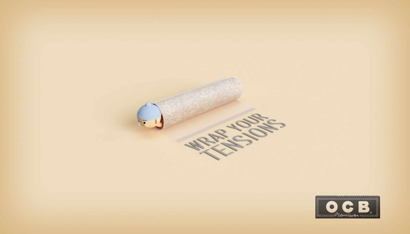 OCB Print Ad - Wrap Your Tensions - Baby