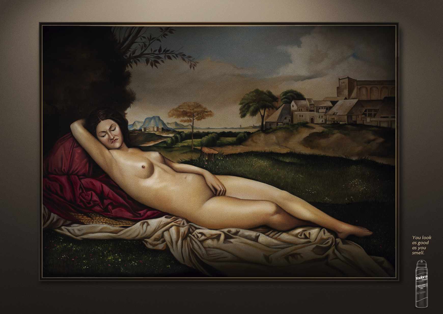 Yodora Outdoor Ad - Sweaty Art, 1