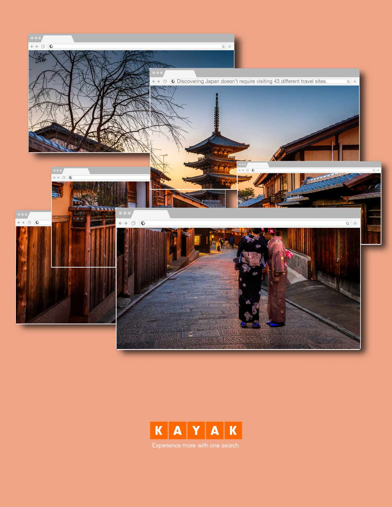 Kayak Print Ad - Japan
