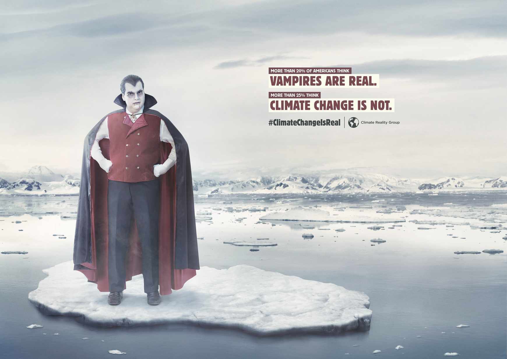 Climate Reality Group Print Ad - Vampires
