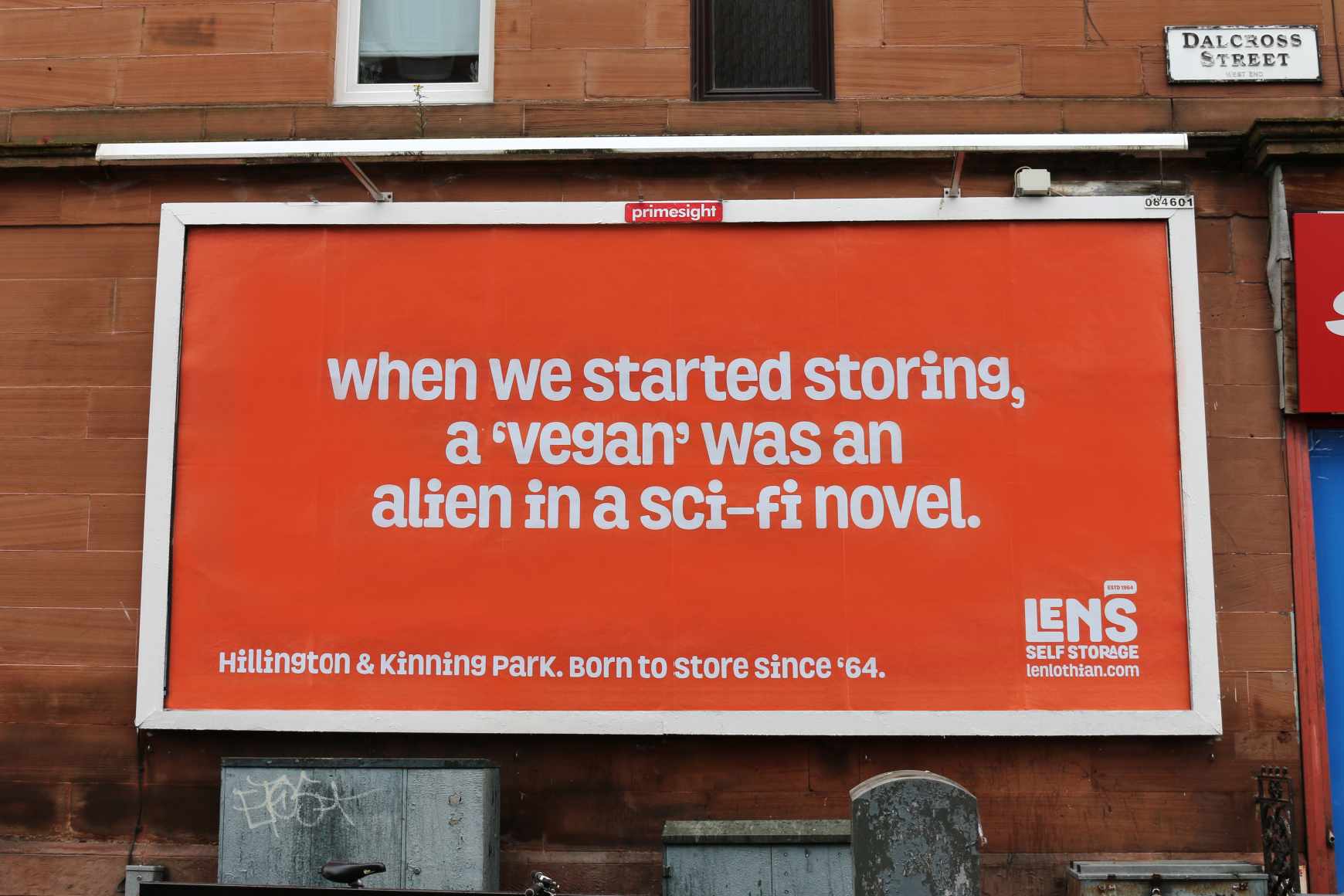 Len’s Self Storage Outdoor Ad - Born To Store Since ‘64, 6